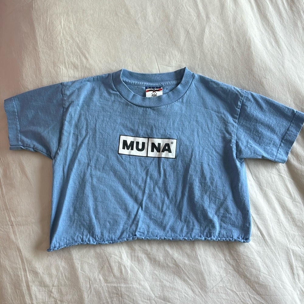 Cropped MUNA Tour T-Shirt
